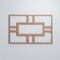 Ekena Millwork Large Hastings Decorative Fretwork Wood Wall Panels, Wood (Paint Grade), 15 1/2"W x 23 3/8"H x 3/8"T WALW24X24X0375HASMF - alternate 3